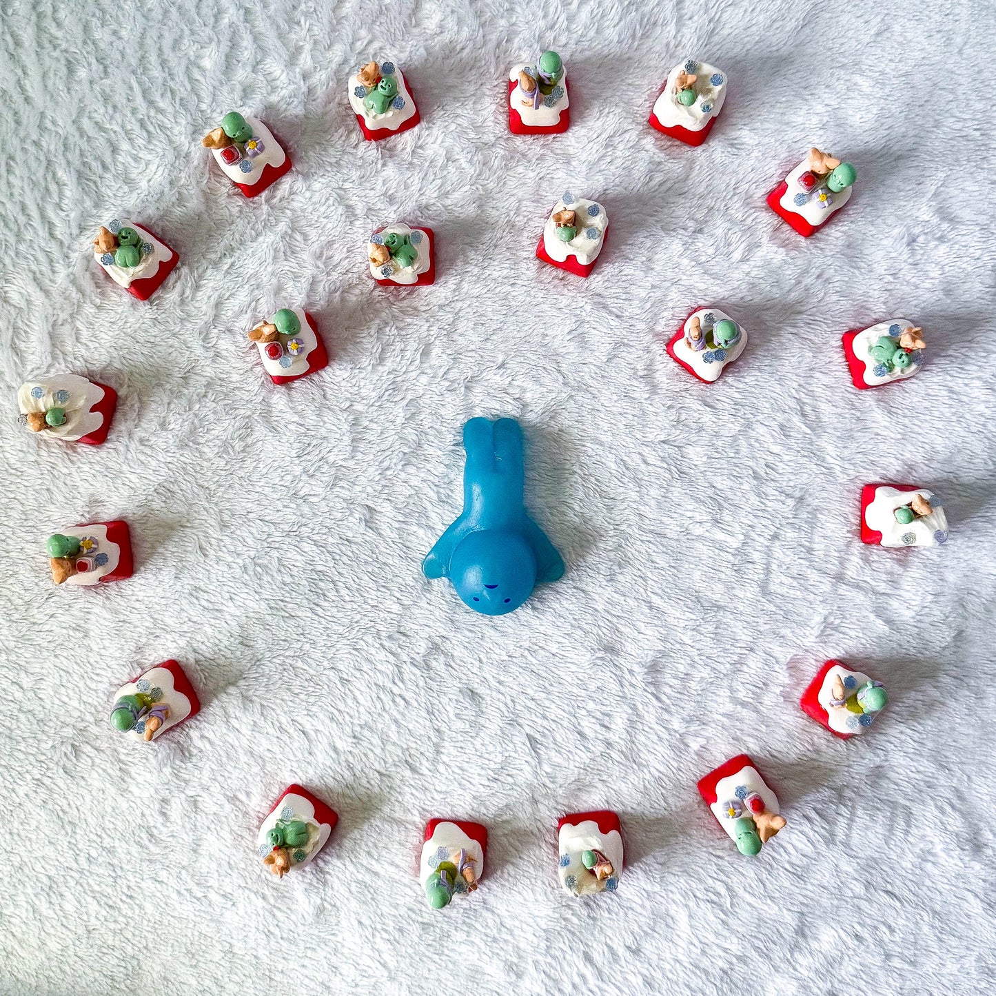 buski snowman artisan keycap
