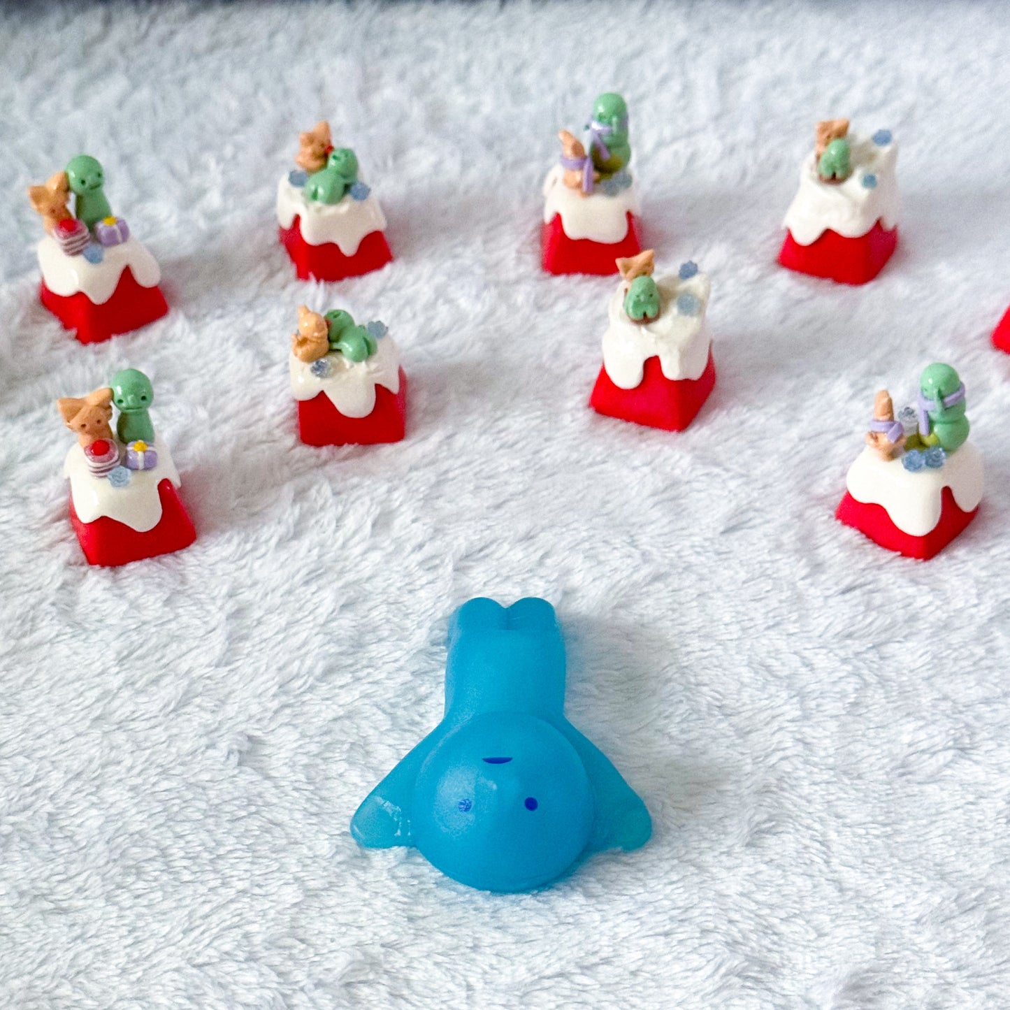 buski snowman artisan keycap