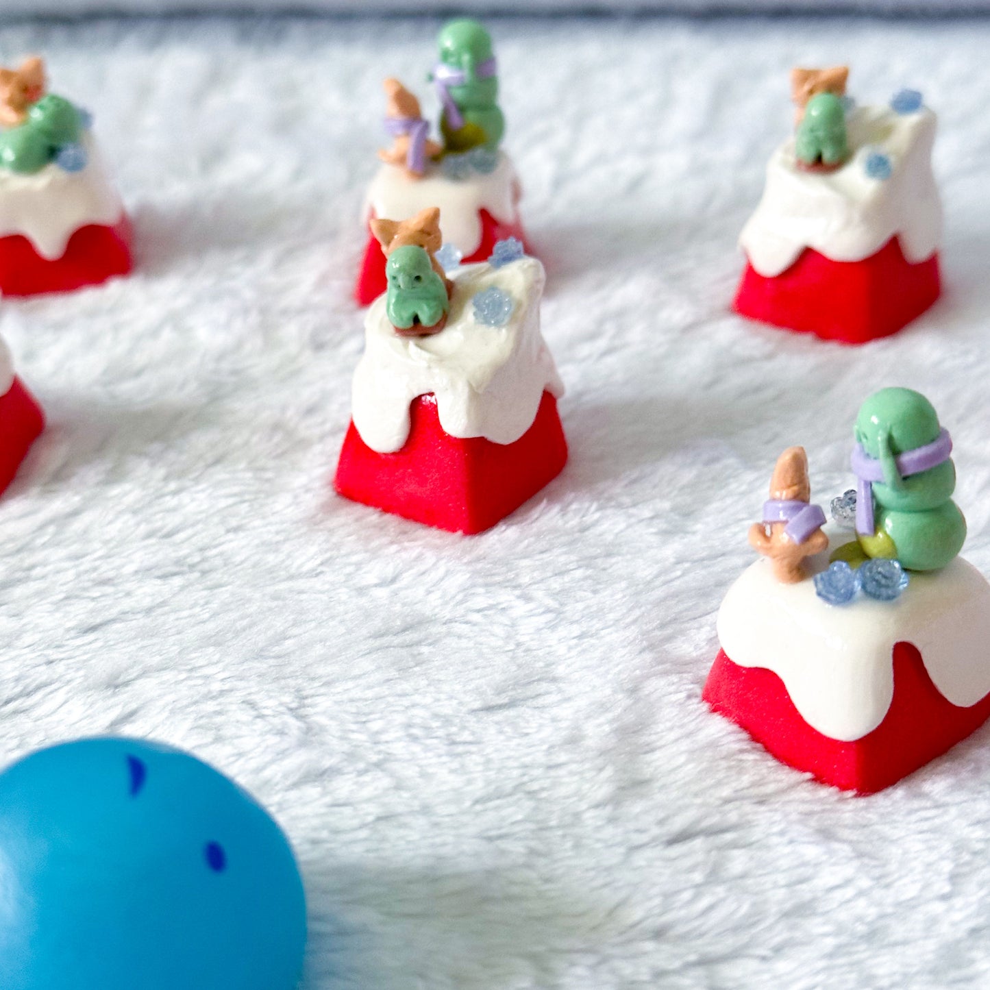 buski snowman artisan keycap