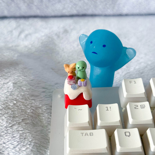 buski presents artisan keycap