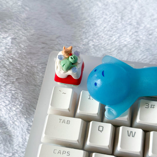 buski snow angels artisan keycap