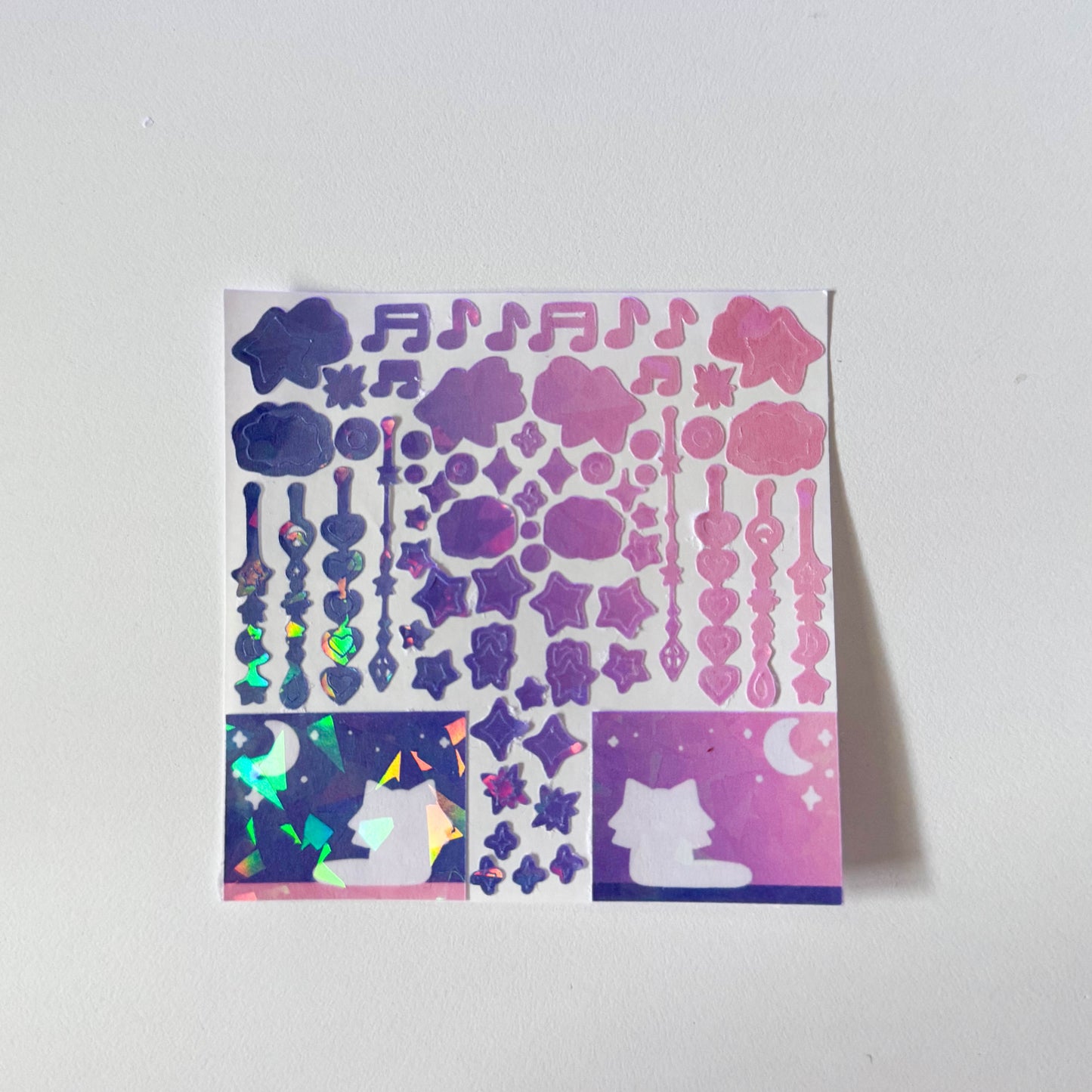 moon watching bubu artisan keycap