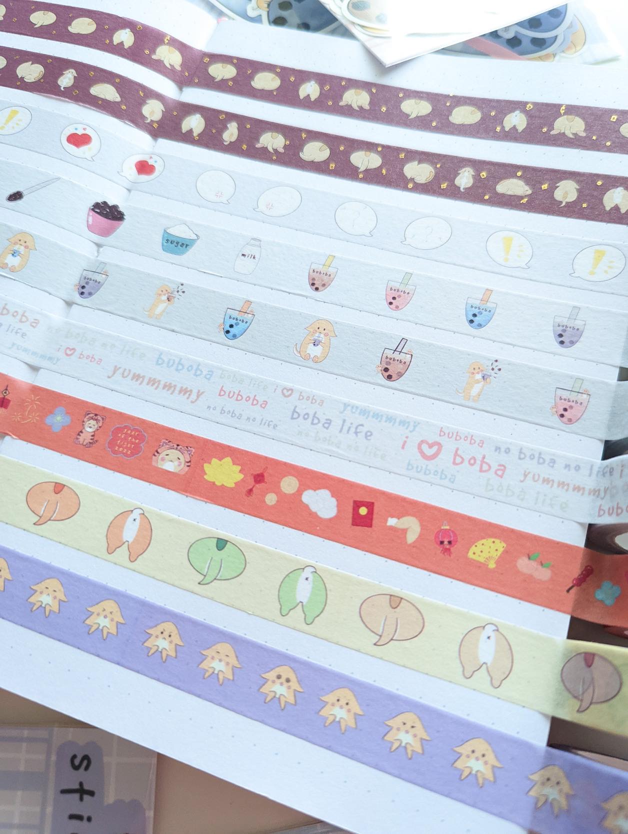 year of tiger washi tape