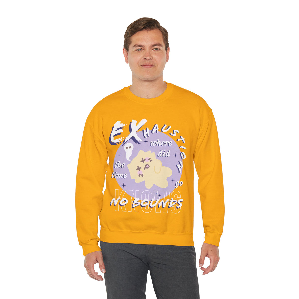Exhaustion Unisex Crewneck