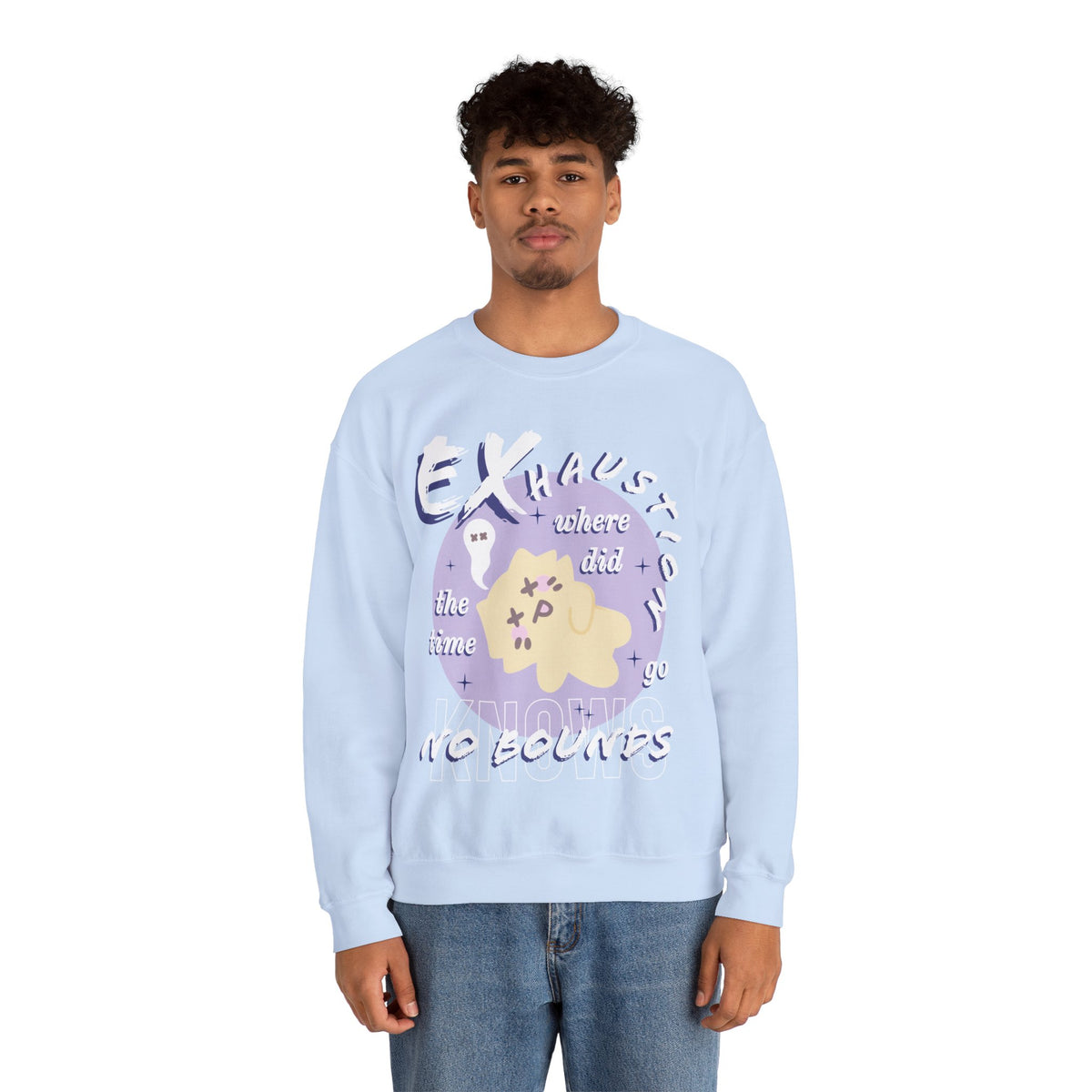 Exhaustion Unisex Crewneck