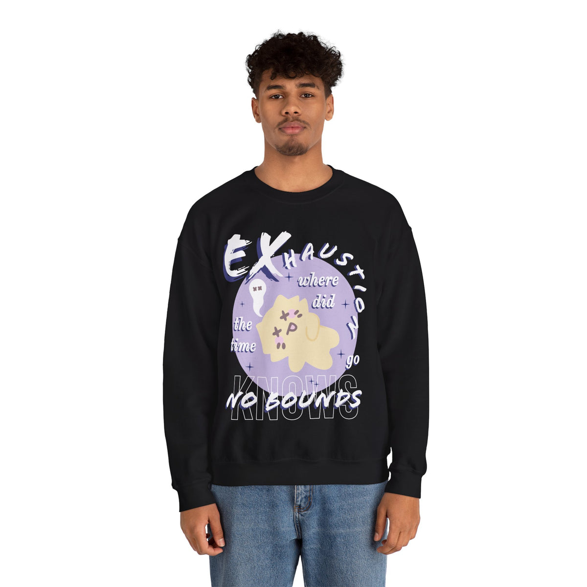 Exhaustion Unisex Crewneck