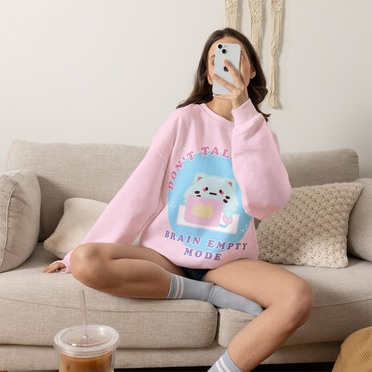 Don't Talk To Me Unisex Crewneck