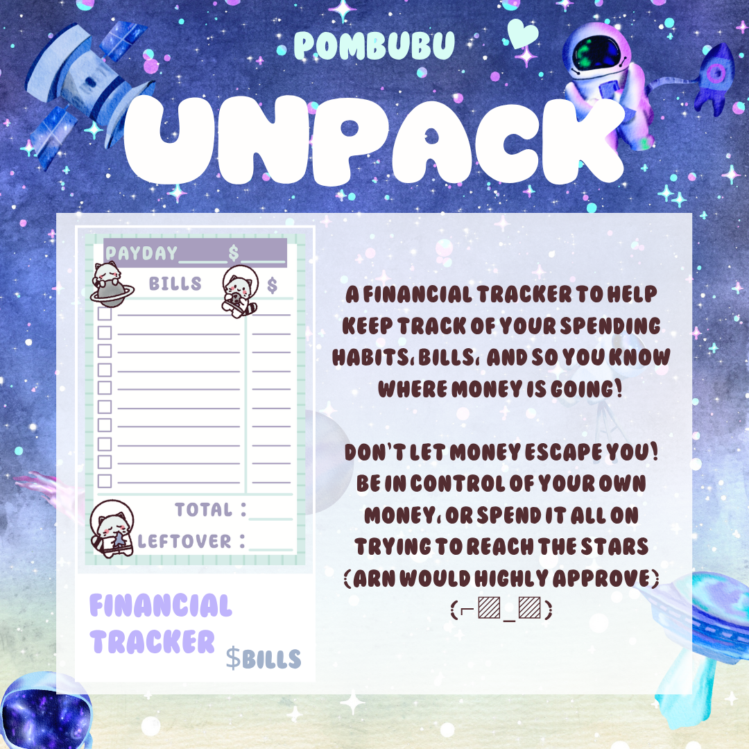 PRINTABLE Space Theme Planning DIGITAL Bundle