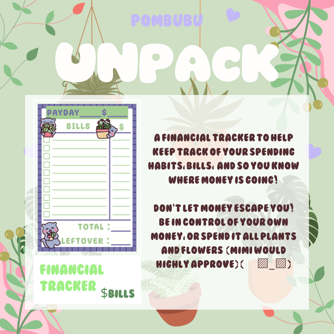 PRINTABLE Plant Theme Planning DIGITAL Bundle