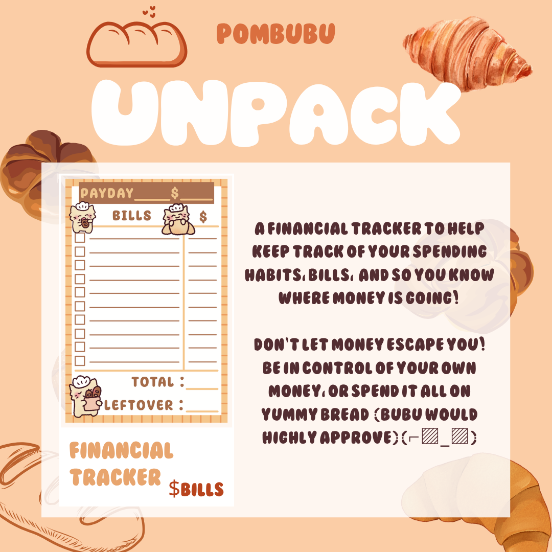 PRINTABLE Bread Theme Planning DIGITAL Bundle