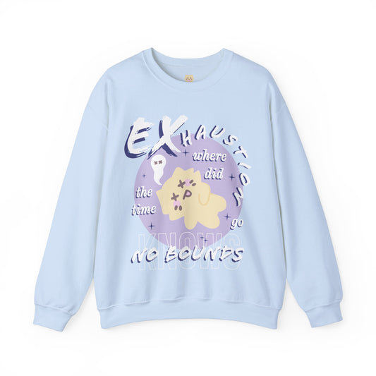 Exhaustion Unisex Crewneck