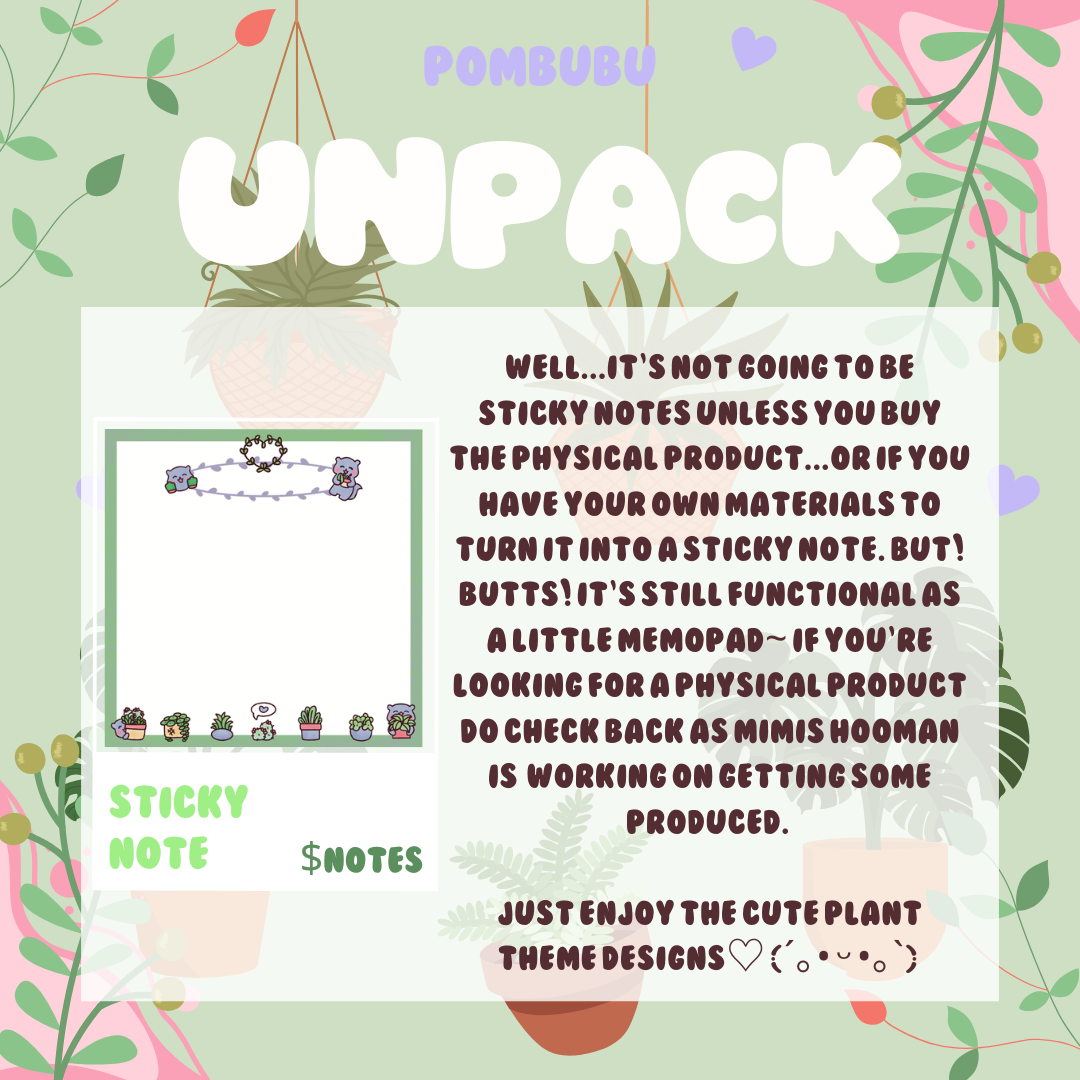 PRINTABLE Plant Theme Planning DIGITAL Bundle