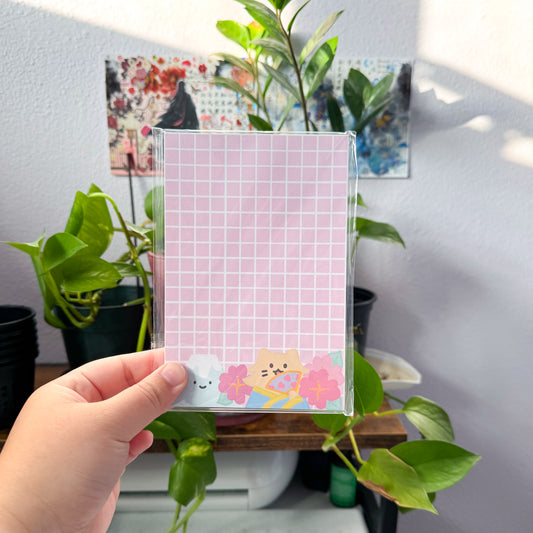 mt fuji and bubu memo pad