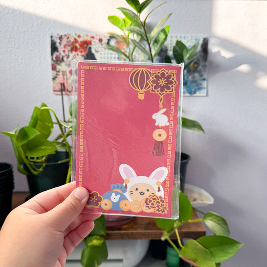 chinese new year memo pad
