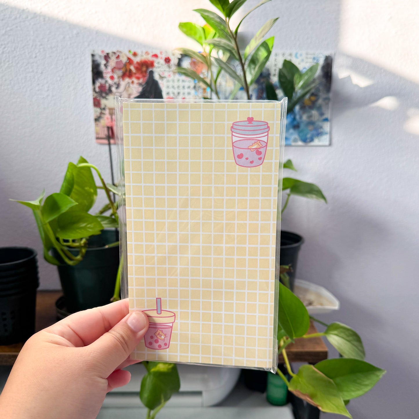 drinks memo pad