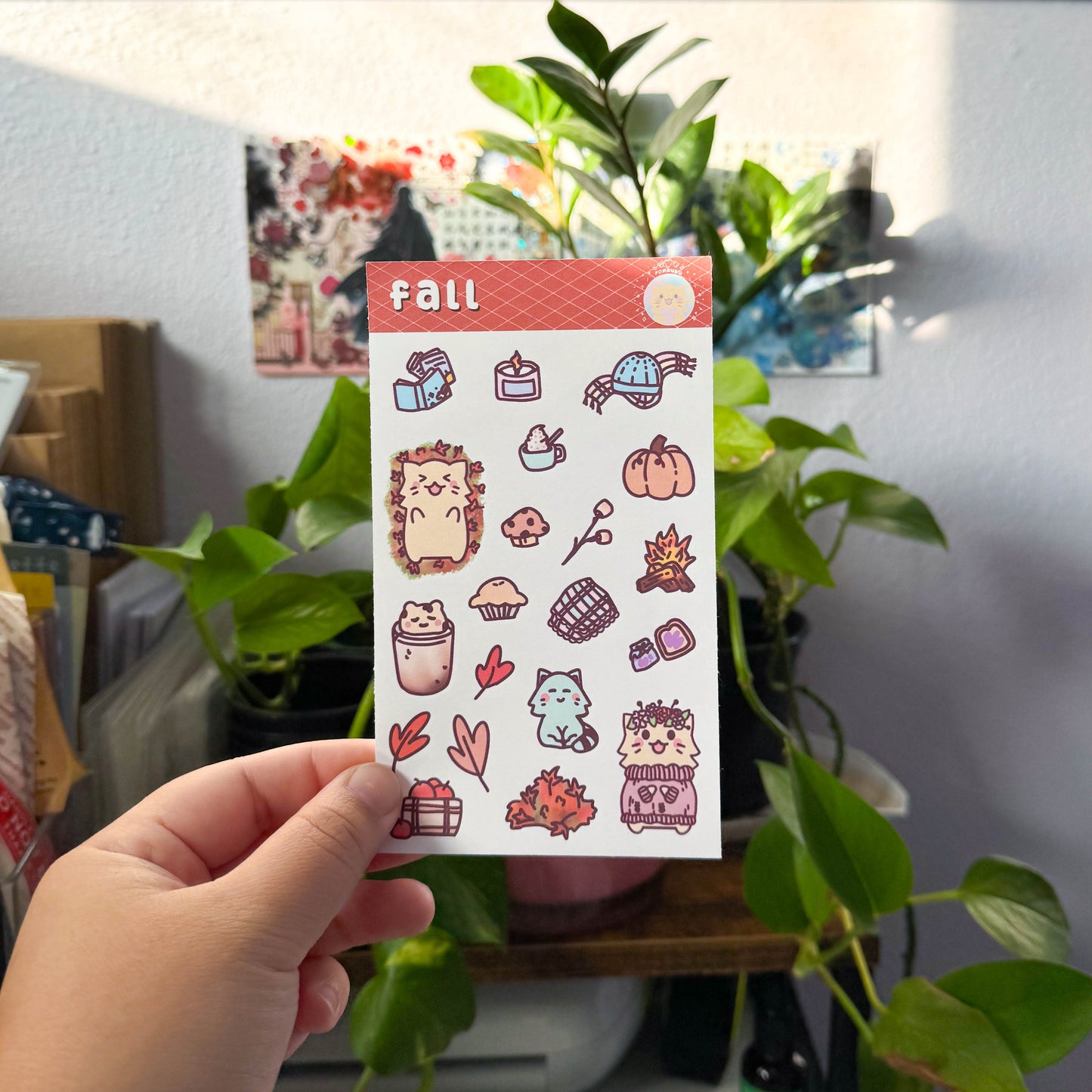 fall sticker sheet