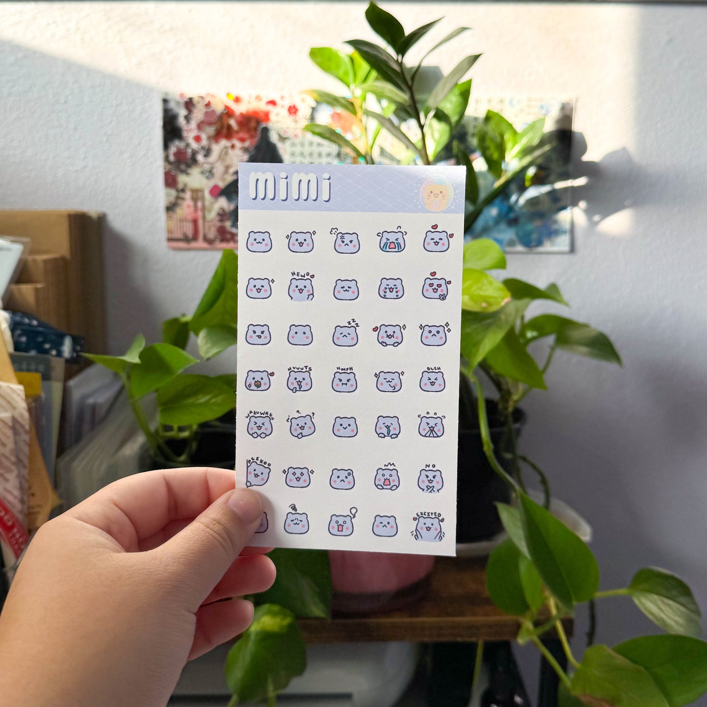 mimi expressions sticker