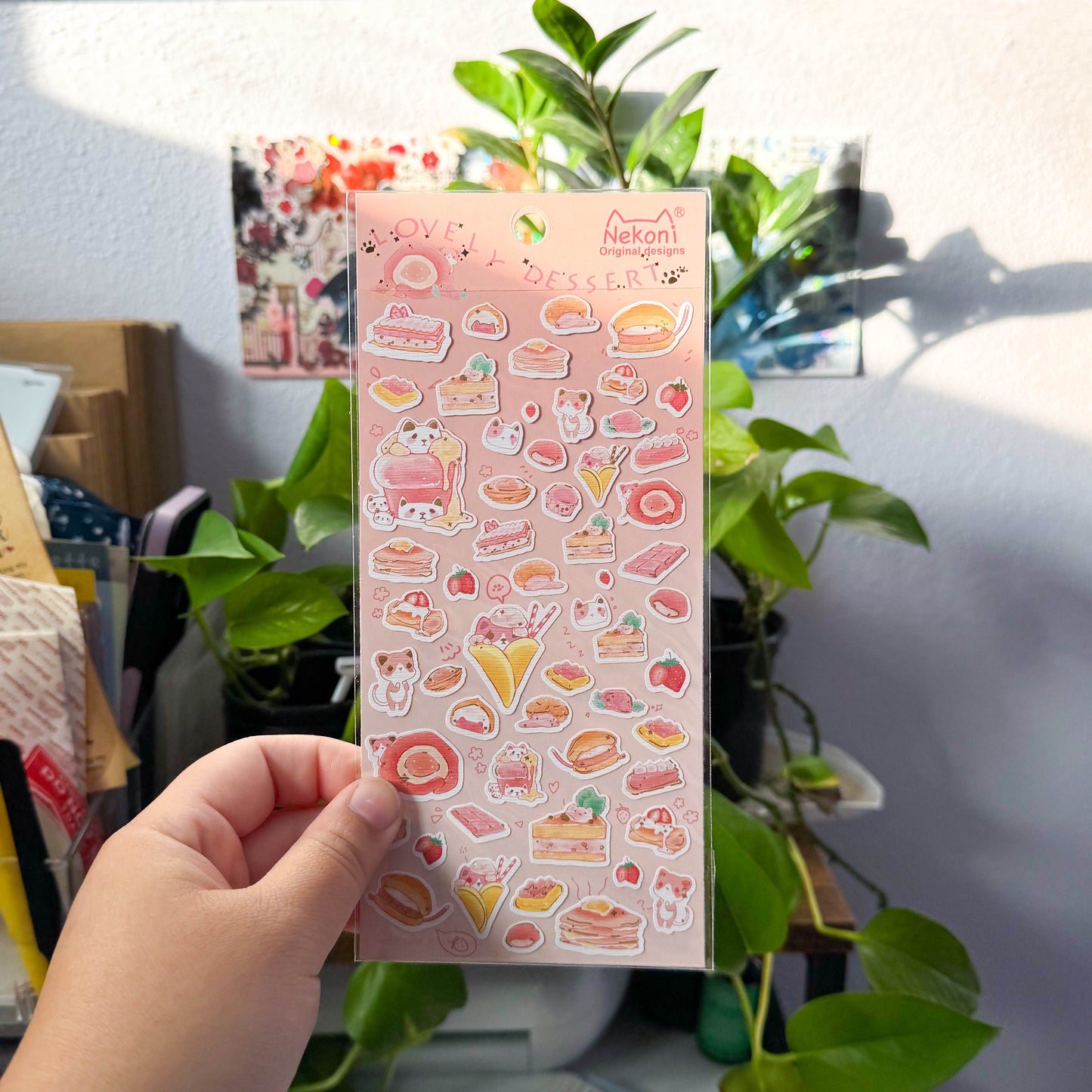 cat sticker sheet