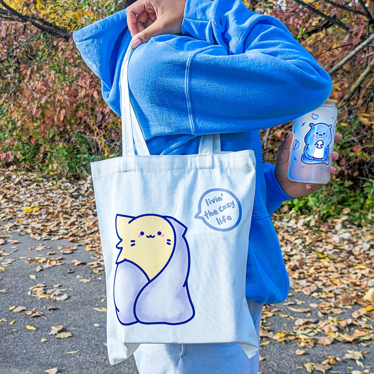 cozy bubu tote bag