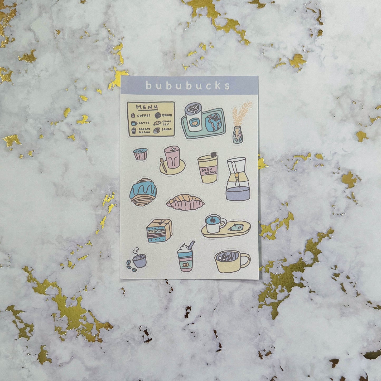 MINI bakery sticker set