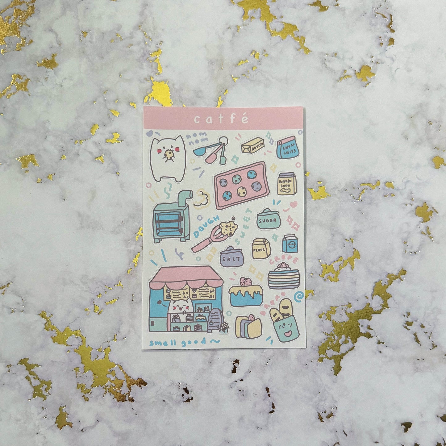 MINI bakery sticker set