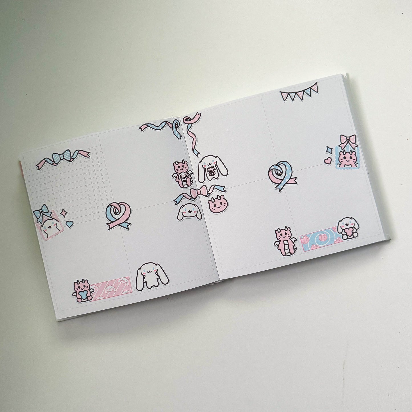 sanrio x pombubu sticker sheet