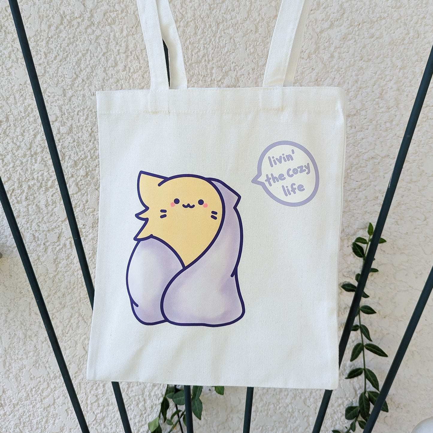 cozy bubu tote bag