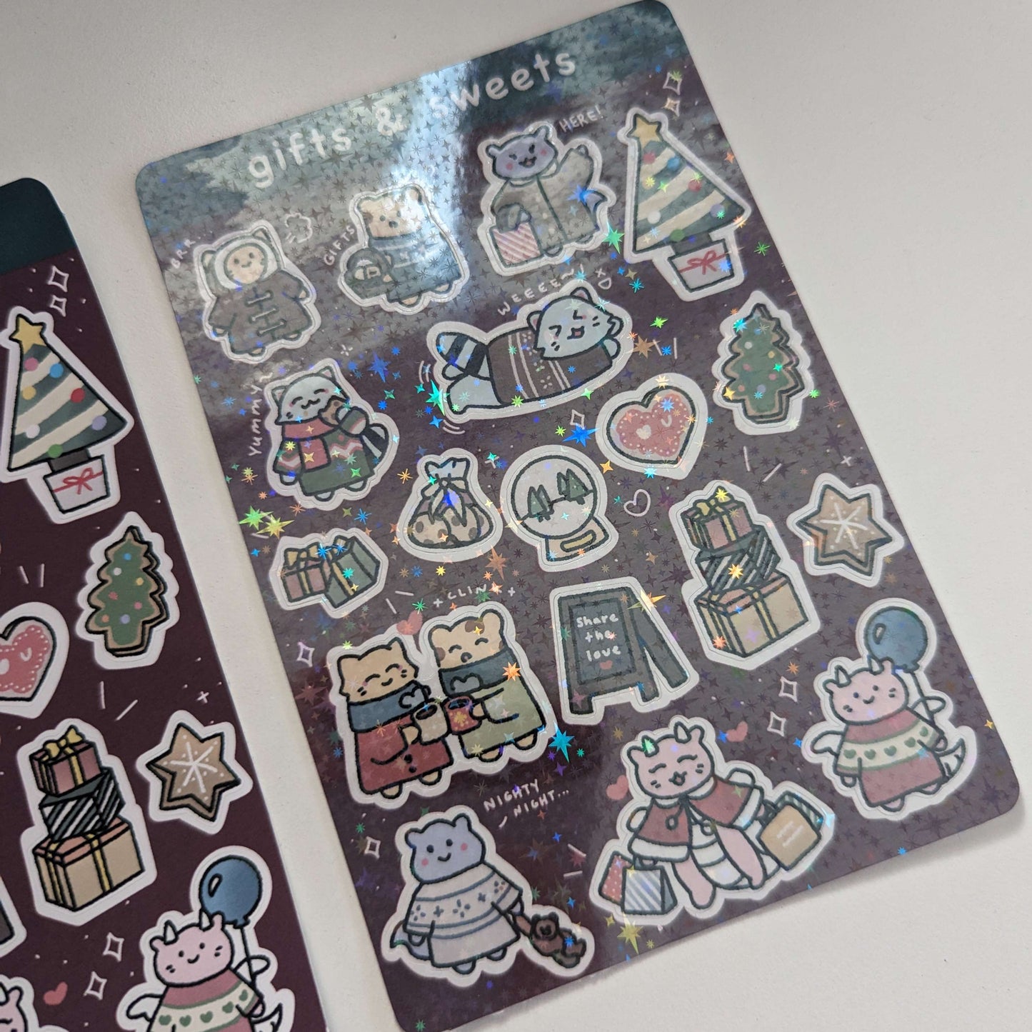 gifts and sweets sticker sheet