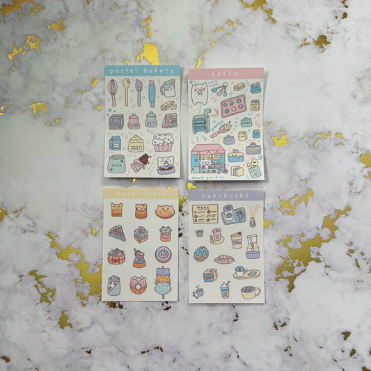 MINI bakery sticker set