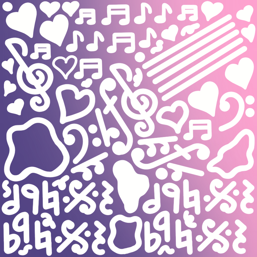 mini holo keycap deco stickers
