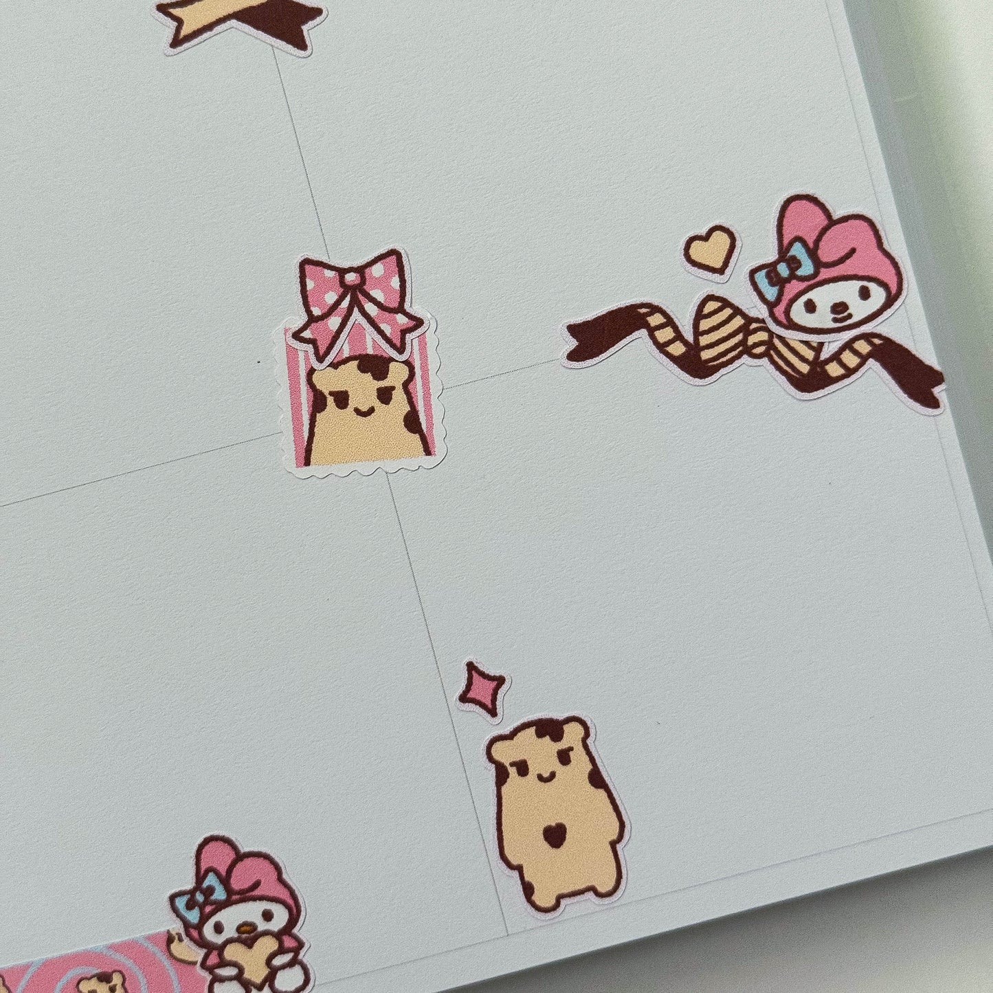 MINI sanrio x pombubu sticker set