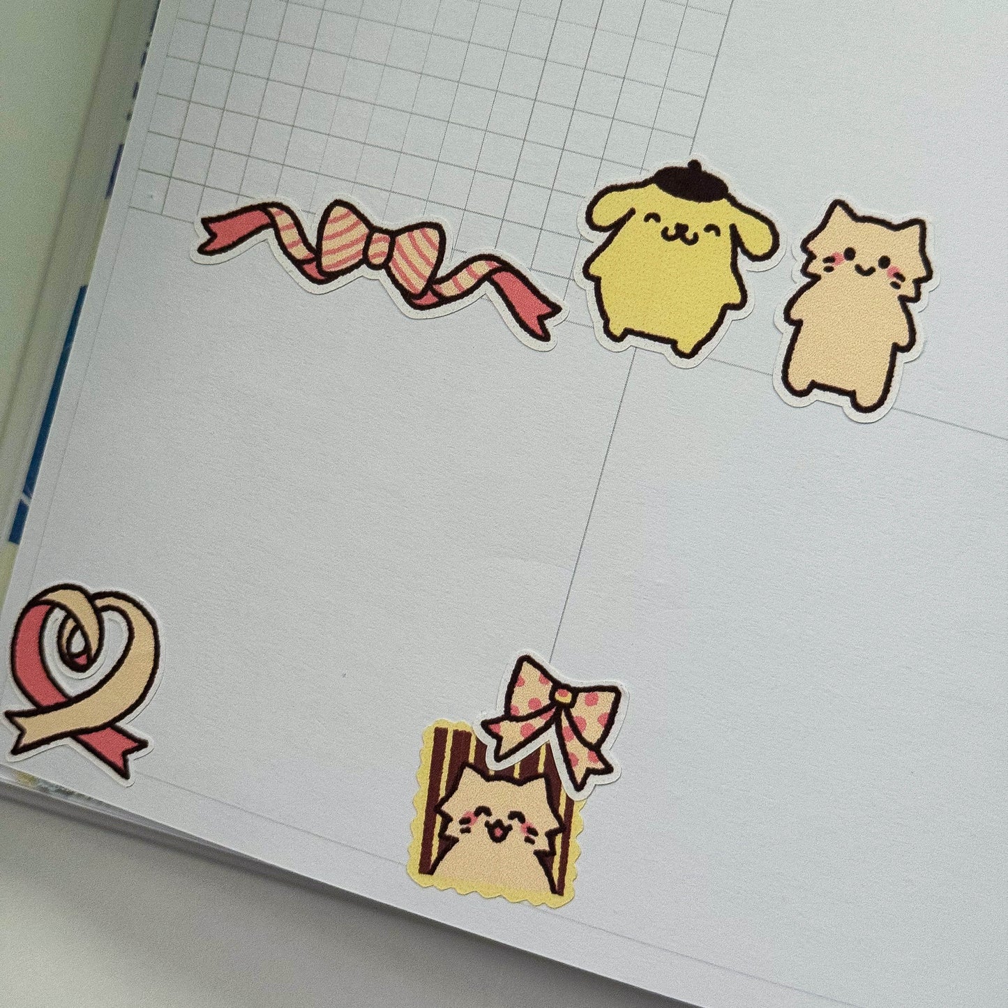 MINI sanrio x pombubu sticker set