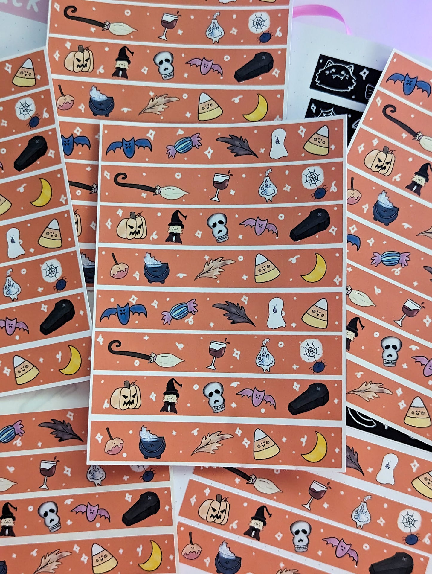 halloween washi tape sticker