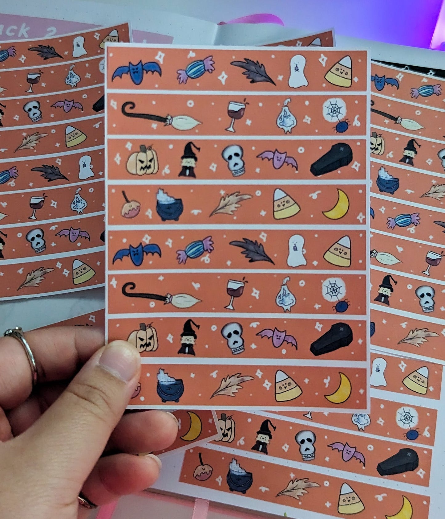 halloween washi tape sticker