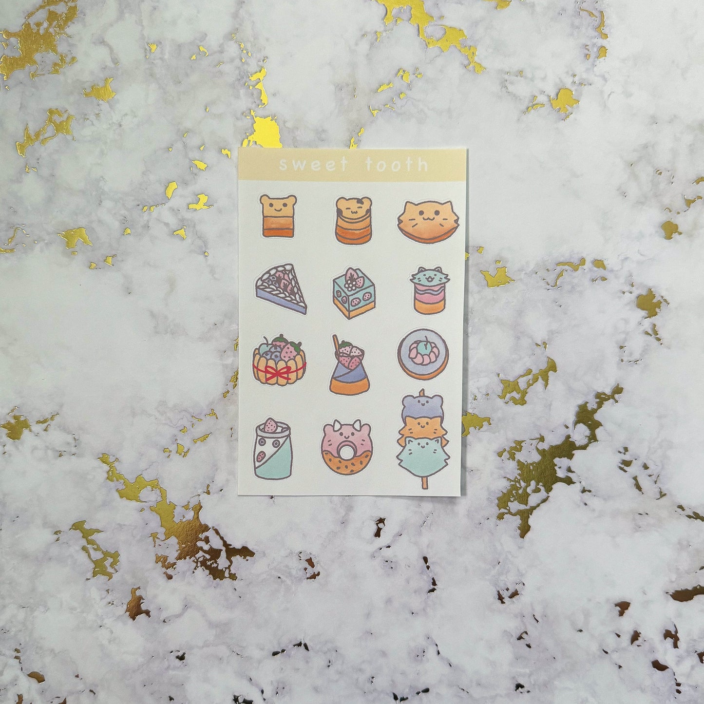 MINI bakery sticker set