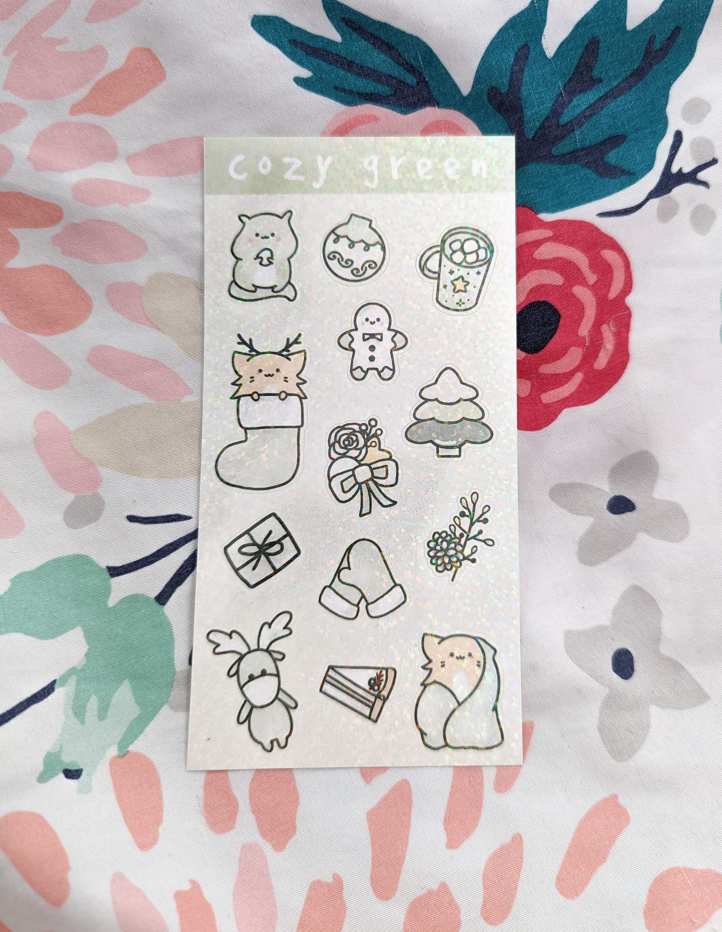 cozy colors sticker sheets