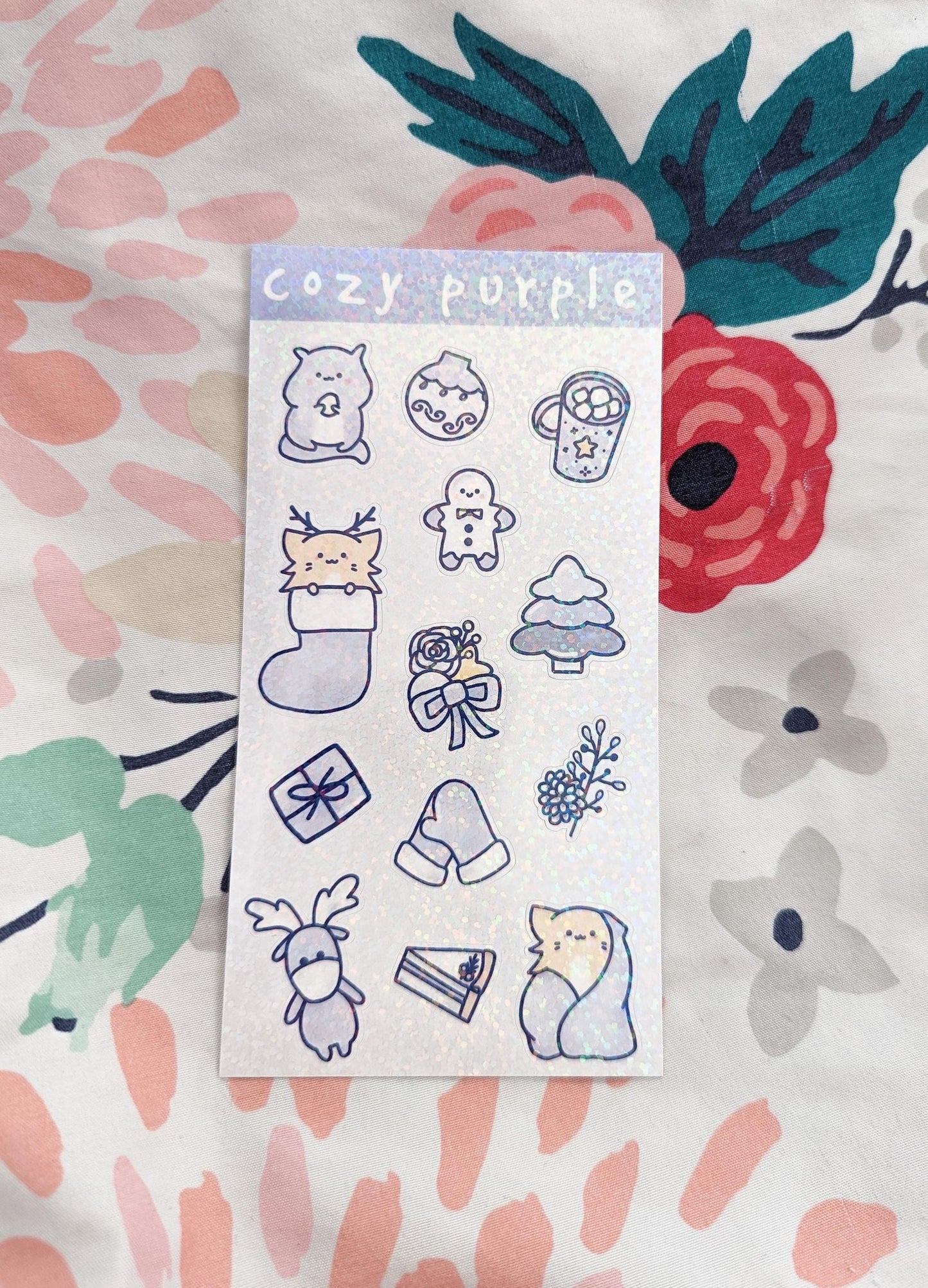 cozy colors sticker sheets