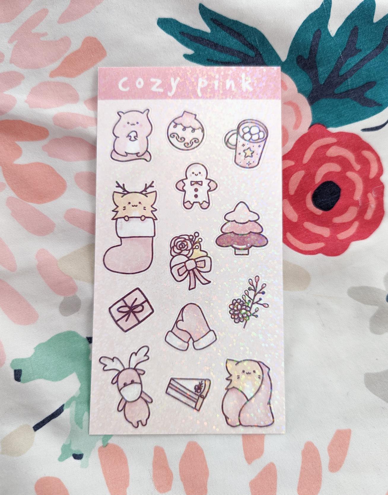 cozy colors sticker sheets