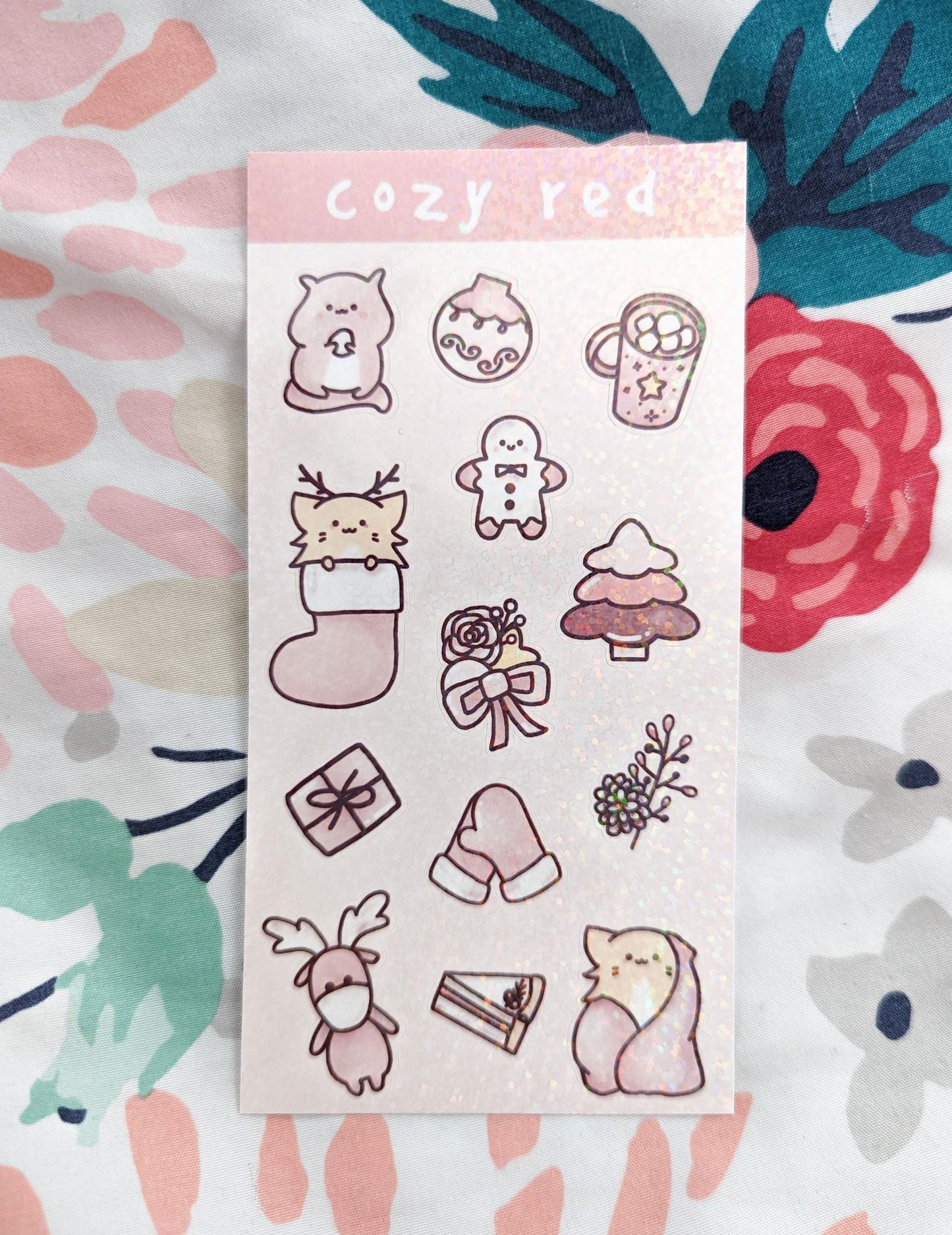 cozy colors sticker sheets