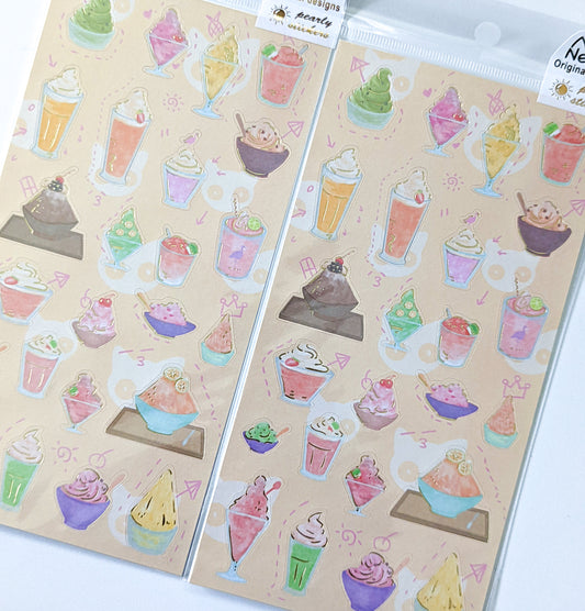 nekoni sweets sticker sheet