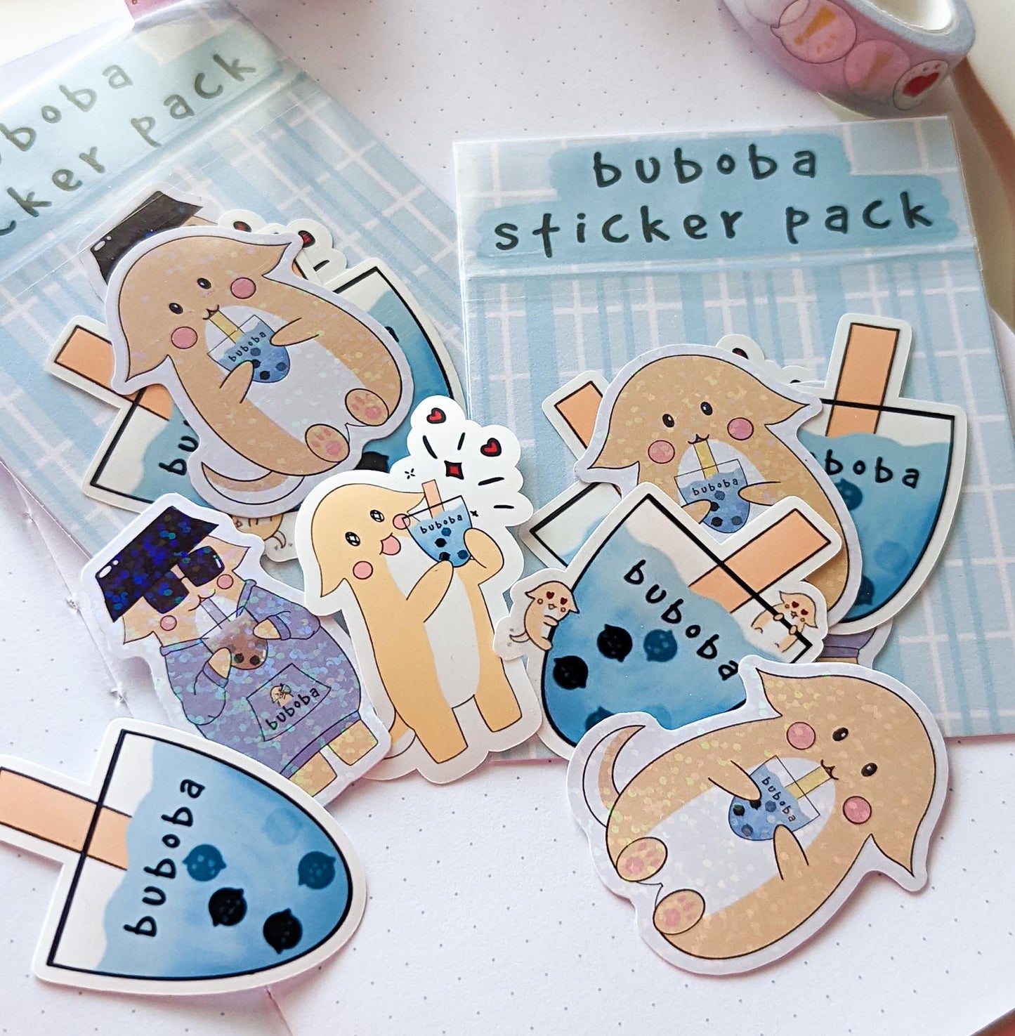 buboba sticker pack