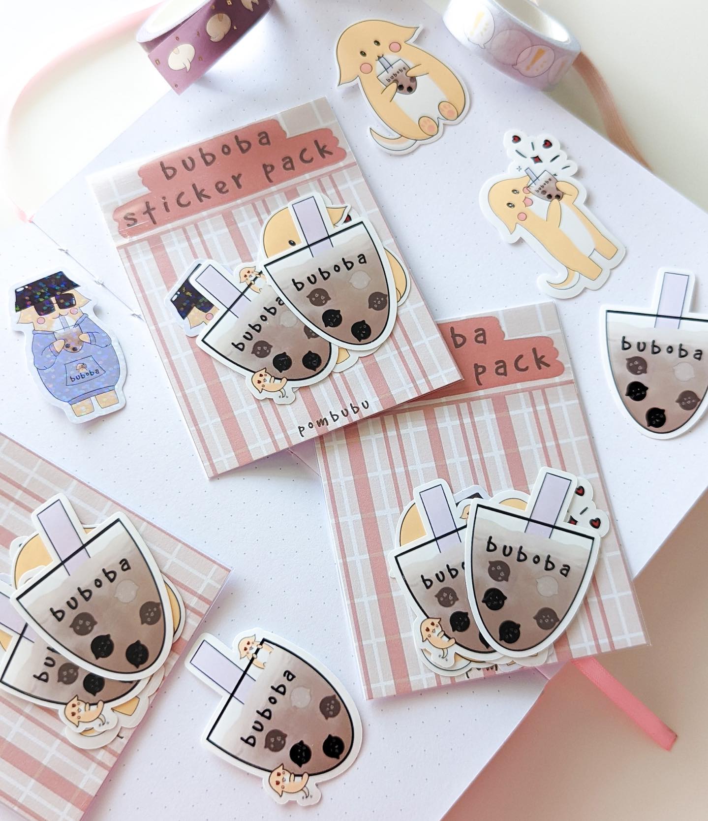 buboba sticker pack