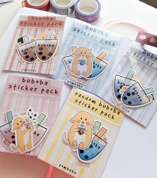 buboba sticker pack