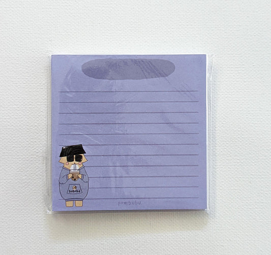 bubu in style memo pad