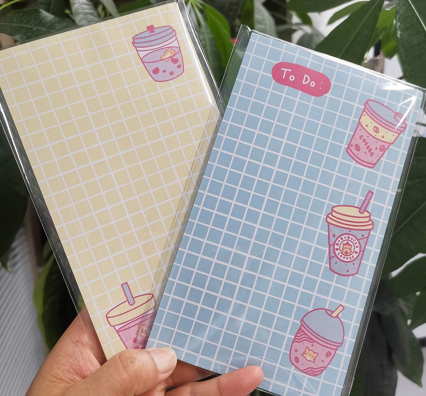 drinks memo pad