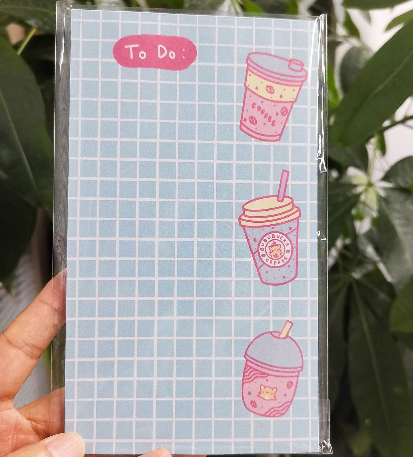 drinks memo pad