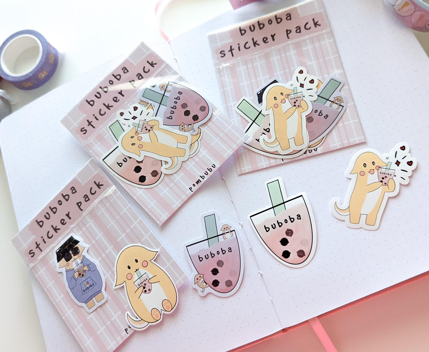 buboba sticker pack