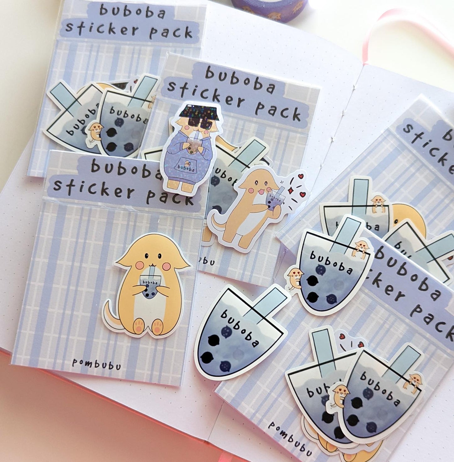 buboba sticker pack