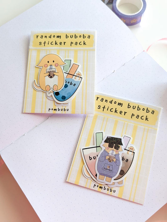 buboba sticker pack