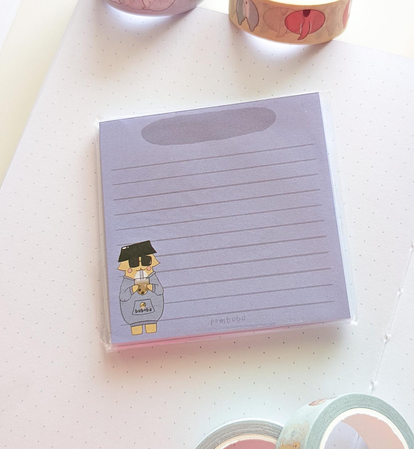 bubu in style memo pad